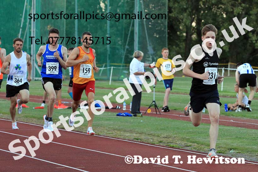 800 metres, 2022 NEGP Monkton No. 6, Wednesday, Aug. 10th. Photo: David T. Hewitson/Sports for All Pics